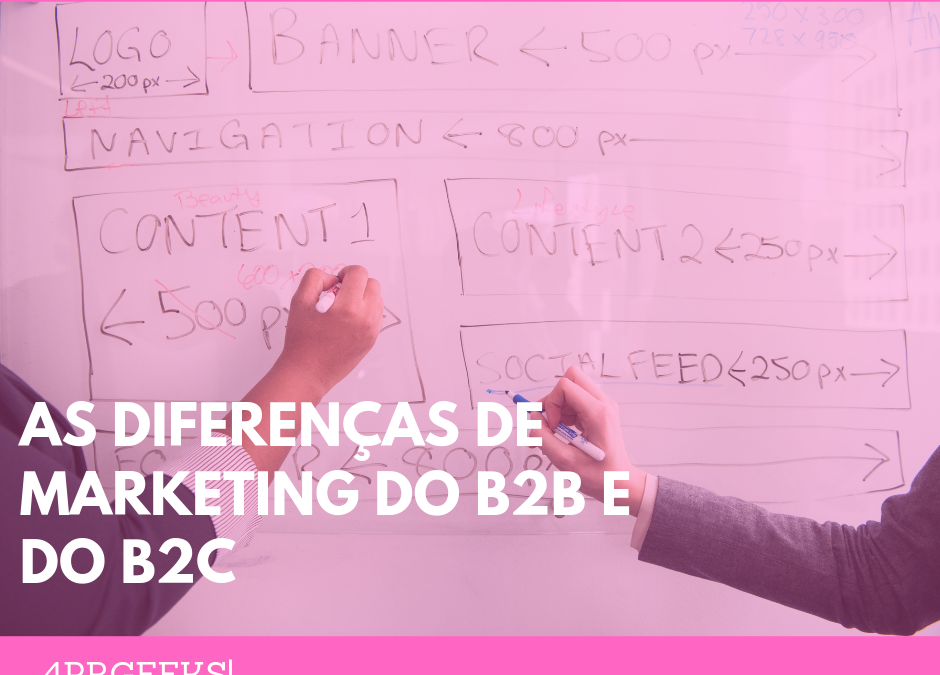 4PRGEEKS| As diferenças do marketing do B2B e do B2C