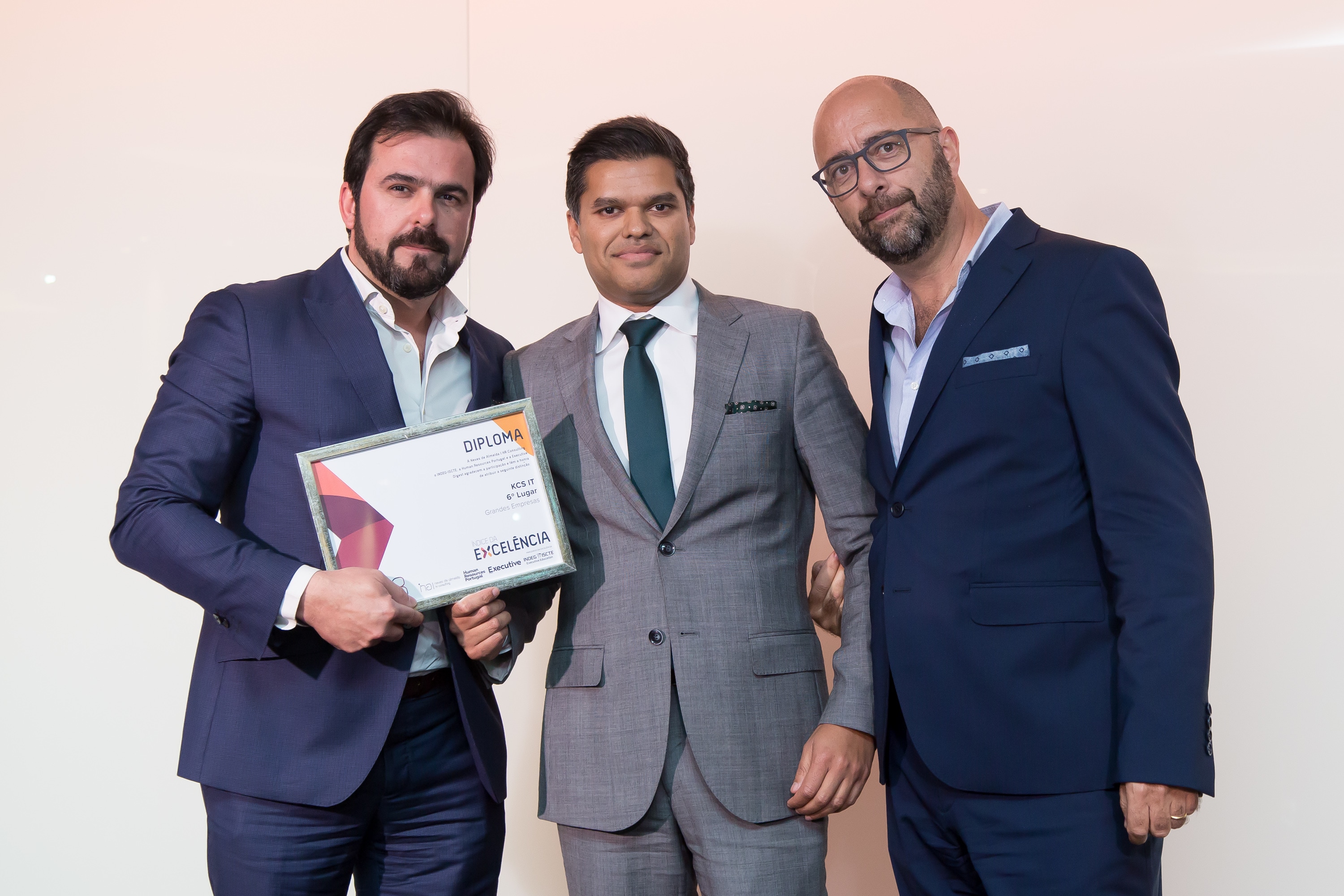 A KCS IT conquistou o 6º lugar na categoria de Grandes Empresas